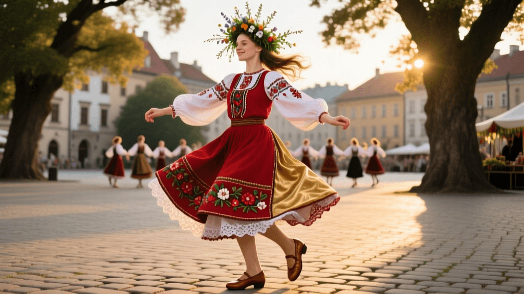 Authentic Polish Kraków Folk Costumes for Wianki Festivals 2026