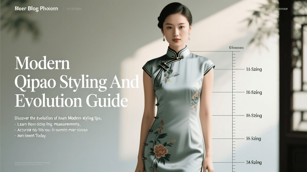 Modern Qipao Guide: Evolution, Styling, and Sizing Tips