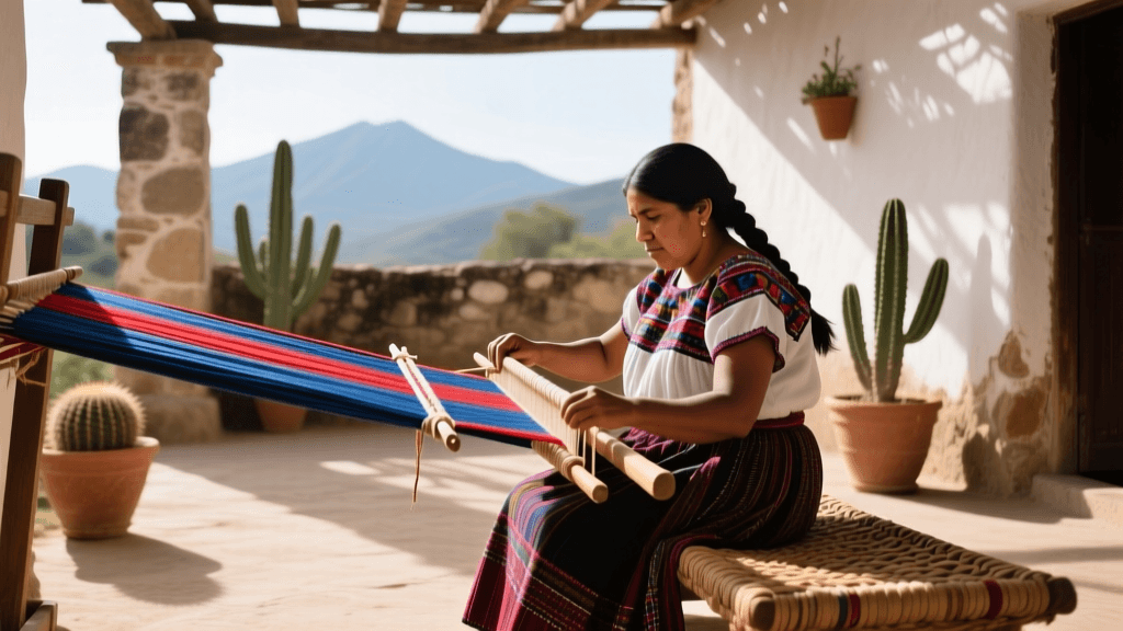 Authentic Oaxacan Zapotec Backstrap Weaving in 2026