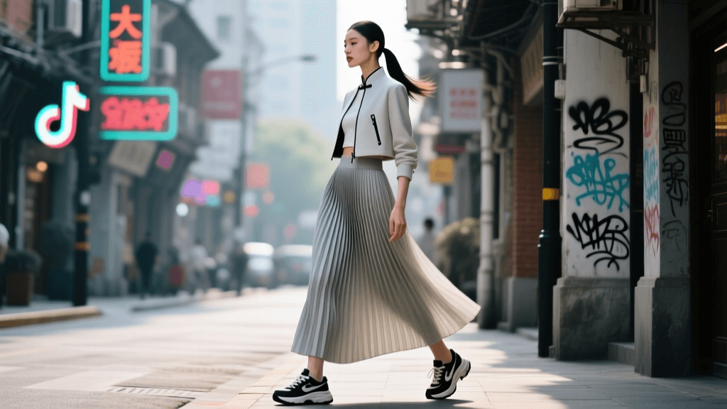 Douyin Street Style: Styling the Mamianqun for Modern Urban Wear