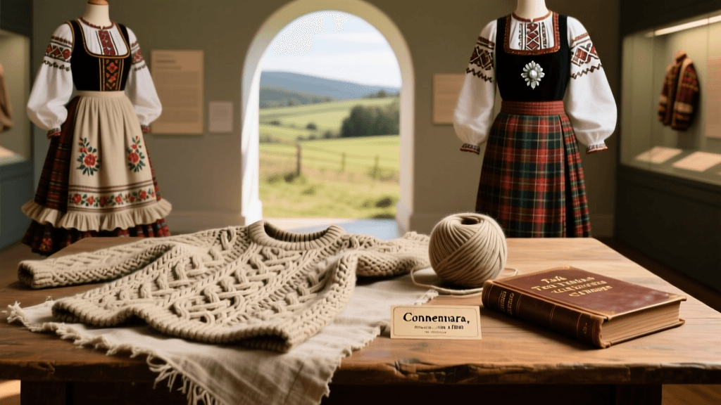 Irish Connemara Wool Processing And Aran Sweater Cable Meanings