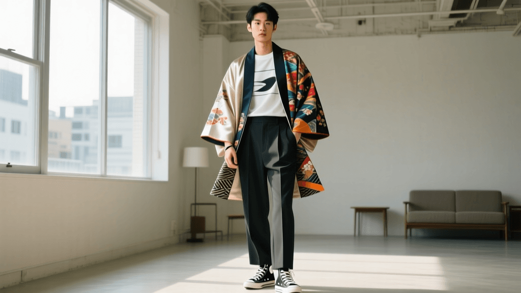 Styling Traditional Kimono and Haori for Pop Culture Streetwear