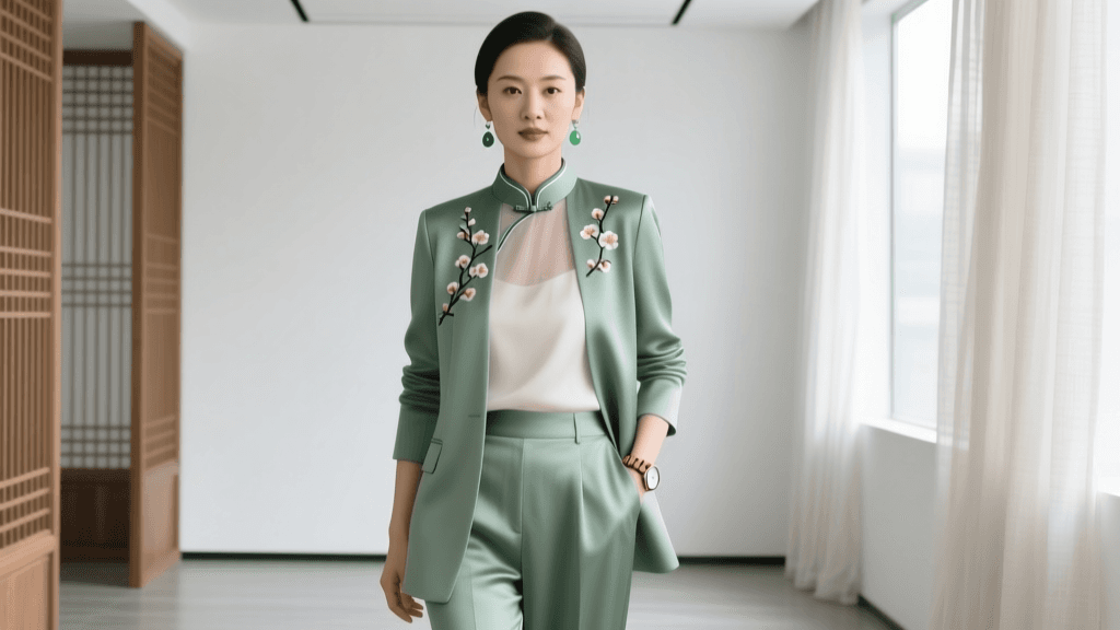 New Chinese Style Office Wear: A Xin Zhongshi Wardrobe Guide
