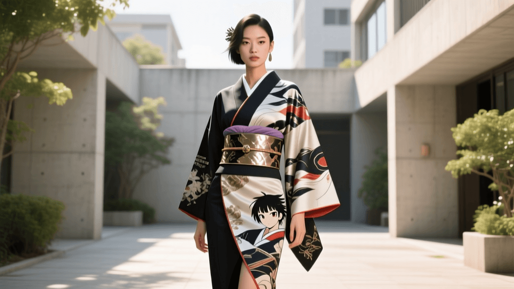 The Kimono in Pop Culture: Media's Impact on Japanese Fashion