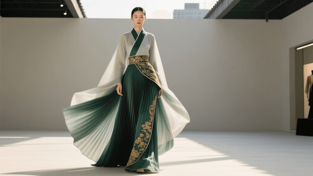 Chinese Motifs on Global Runways: Haute Couture Meets Tradition
