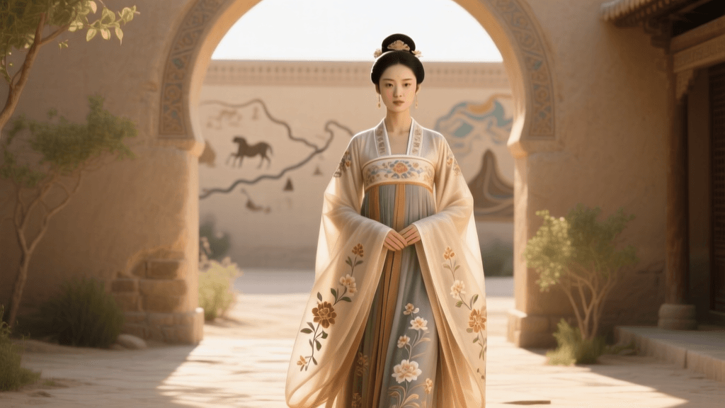 Silk Road Echoes: How Trade Routes Shaped Tang Hanfu