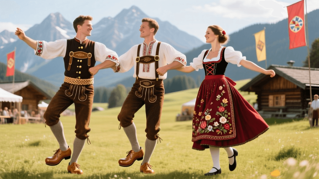 Authentic Schuhplattler Dance Costumes For 2026 Alpine Festivals