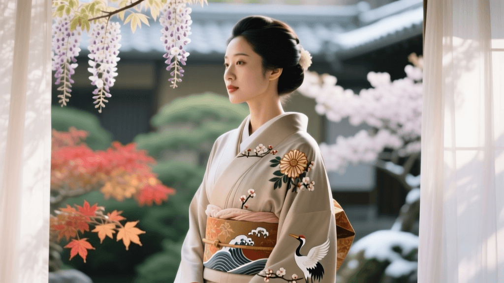 Decoding Kimono Motifs: A Guide to Color and Seasonality