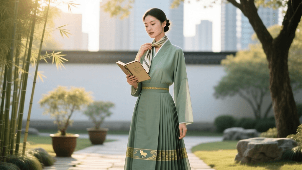 Modern Mamianqun: Styling the Hanfu Horse-Face Skirt