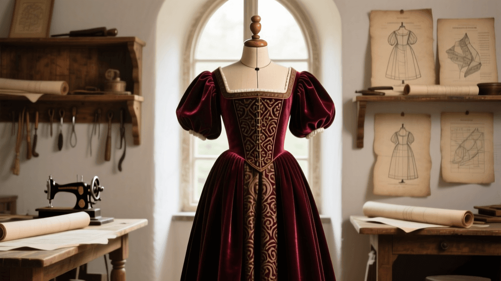 Constructing the 15th-Century Burgundian Houppelande: 2026 Guide