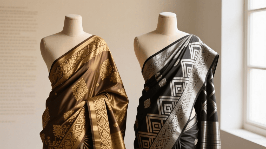 Banarasi vs Kanchipuram Silk Saris: 2026 Fabric Guide
