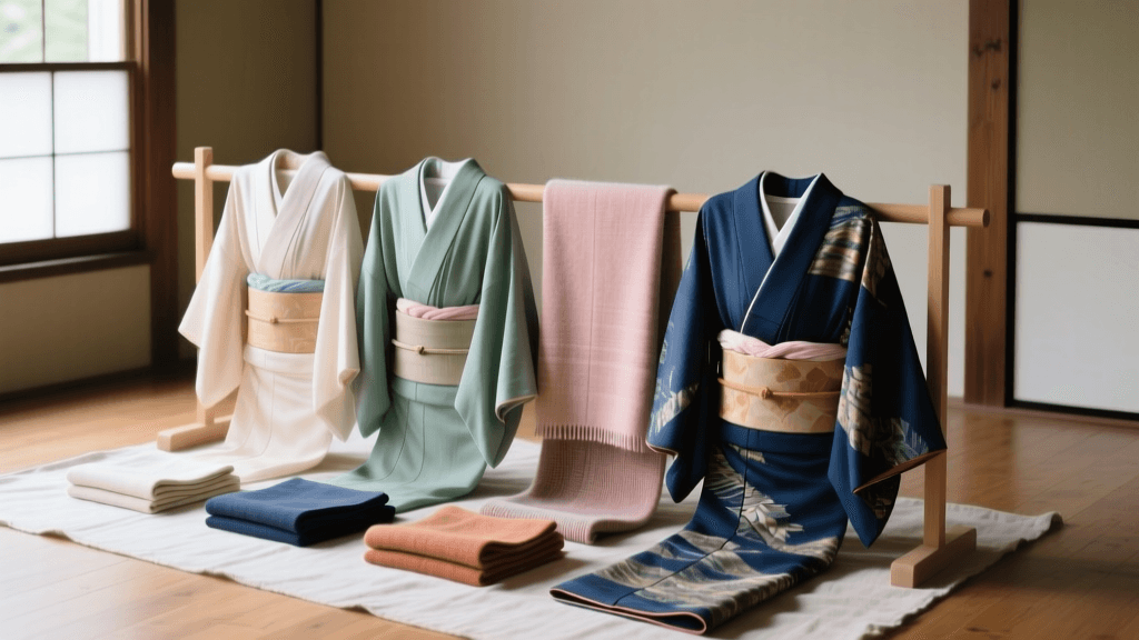 Kimono Koromogae: Seasonal Fabric Weight & Care Calendar