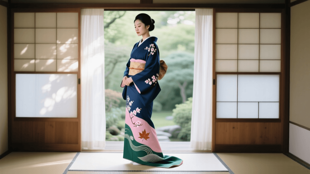 Decoding Japanese Kimono Motifs and Color Symbolism