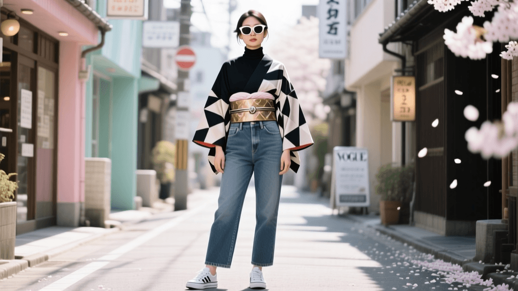 Kimono Street Style: Blending Tradition and Modern Fashion