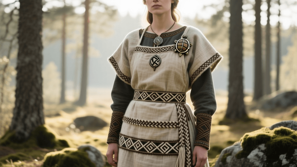 Viking Smokkr Apron Dress Reconstruction & Weaving 2026