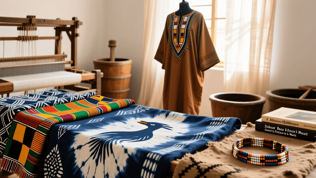 Senegalese Foulard Printing Techniques And Dye Methods