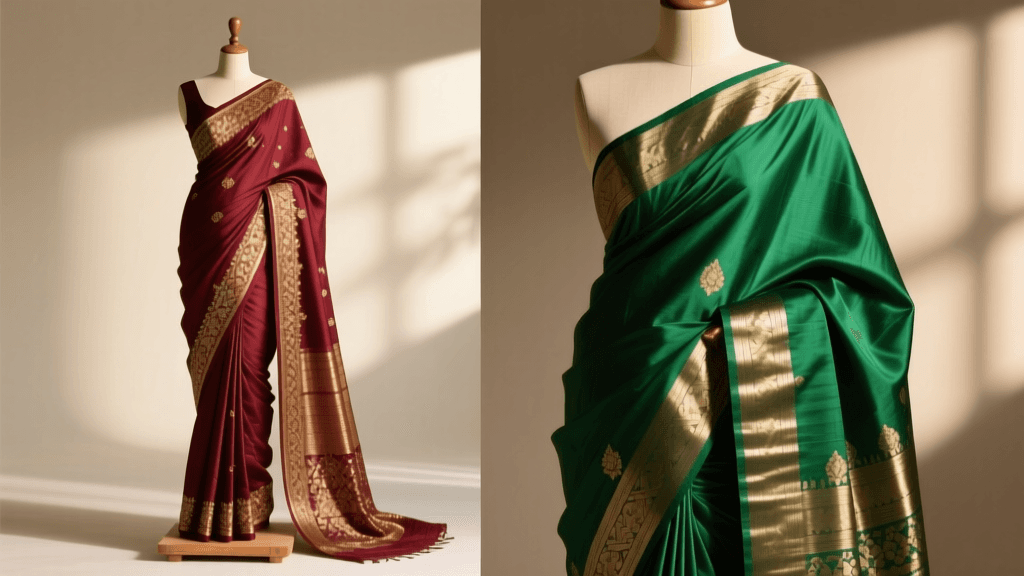 Banarasi vs Kanchipuram Silk: Bridal Sari Fabric Guide 2026