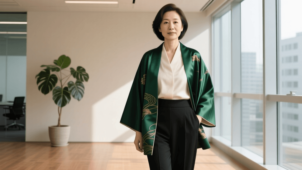 Styling Silk Haori Jackets for Modern Business Casual in 2026