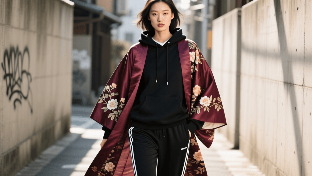 Styling Vintage Silk Kimono Haori with Streetwear in 2026