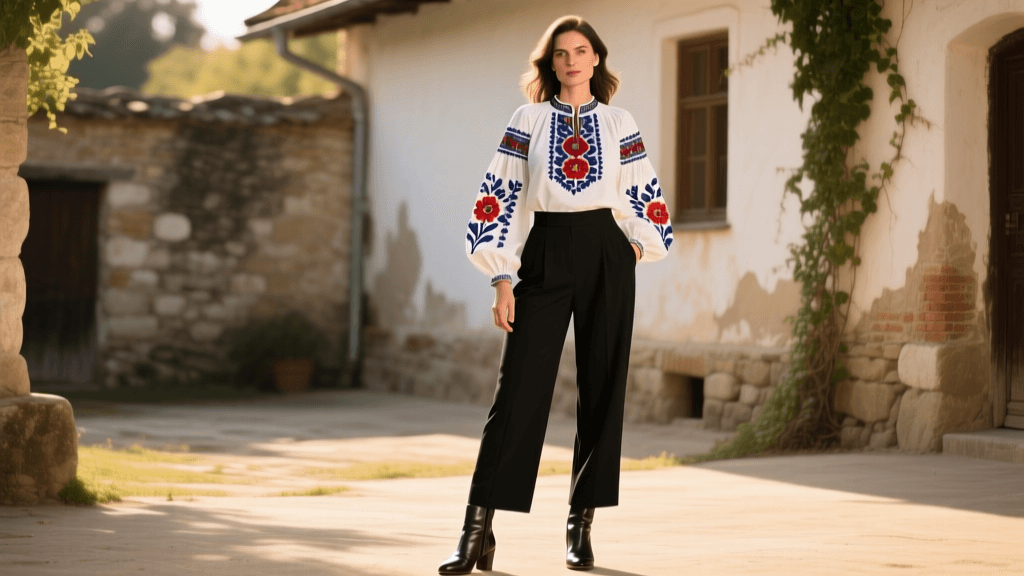Romanian Altita Blouse Styling 2026: Folk Revival Trends