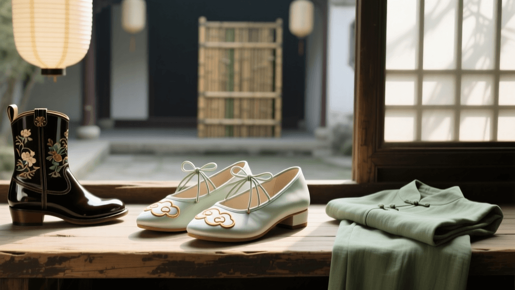 Traditional Chinese Footwear 2026: Cloud Shoes & Boots