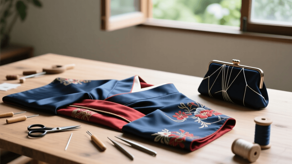 DIY Kimono Upcycling: Transform Vintage Silk Into Modern Decor