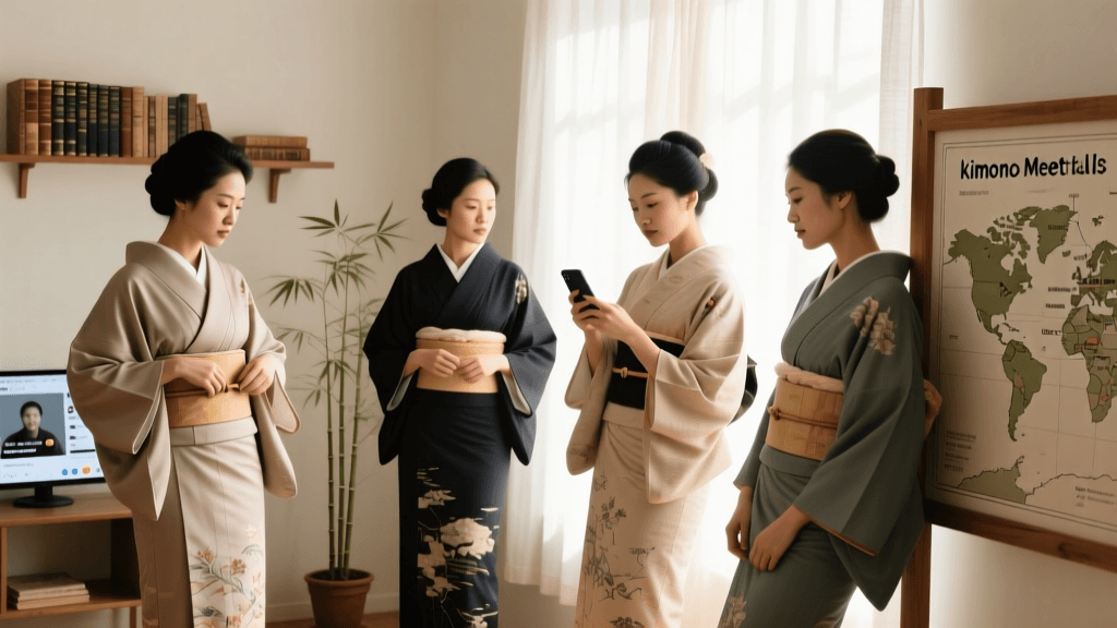 Global Kimono Influencers: Building Online Communities