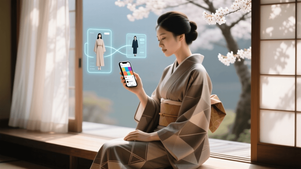The Digital Silk Road: Navigating Kimono Online Communities