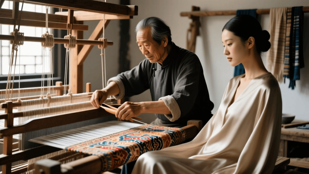 Traditional Chinese Drawlooms and Kesi Weaving in 2026