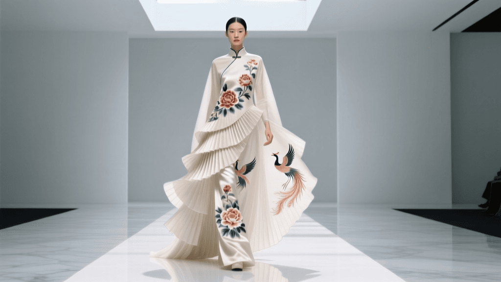 Integrating Traditional Chinese Couture Elements Into Runway Design