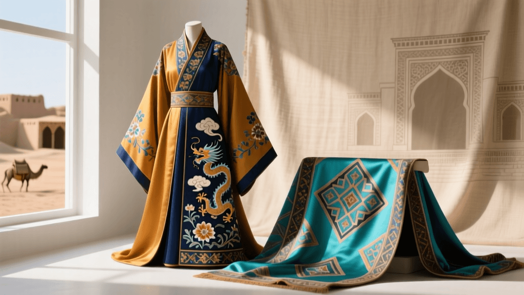 Silk Road Sartorial Exchange: Tang Hufu and Uyghur Atlas