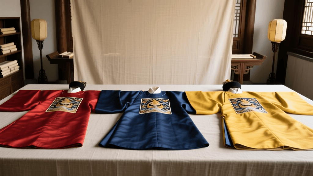 Decoding Chinese Official Robes: Rank, Color Codes, and Buzi