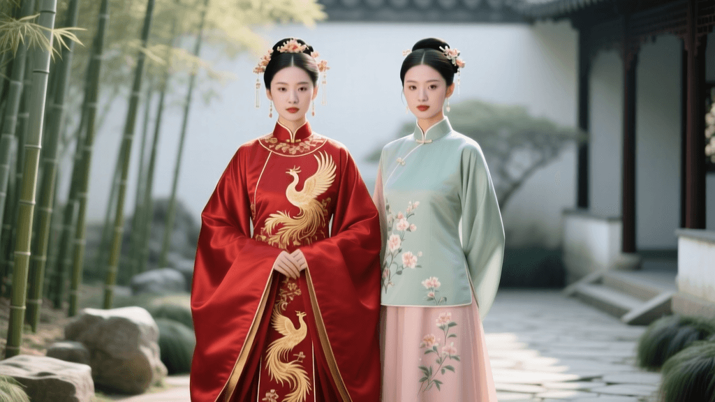 Traditional Chinese Wedding Attire: Qun Kwa vs Xiu He Fu