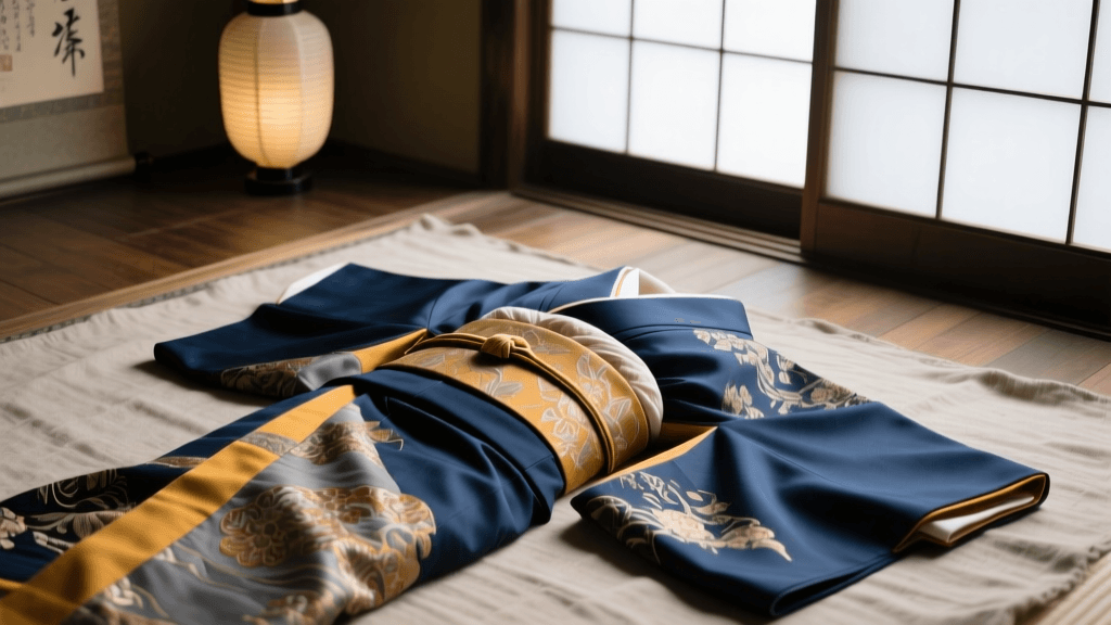 Edo Period Kimono: Sumptuary Laws, Iki Aesthetics, and the Obi