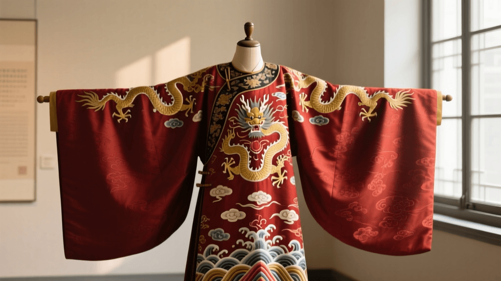 Evolution of the Dragon Robe: Ming and Qing Court Fashion