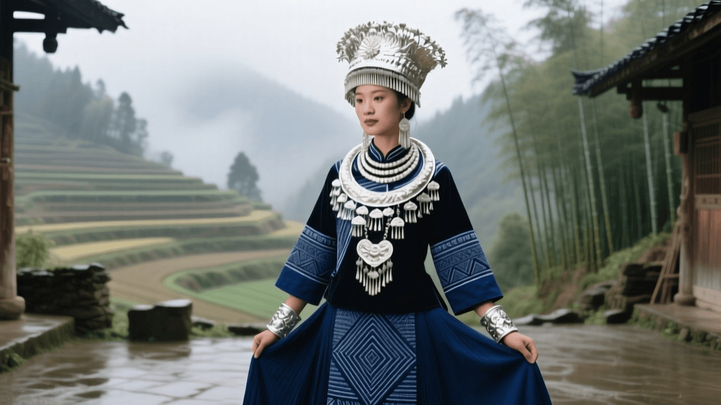 Guizhou Miao Folk Dress: Indigo and Silver Guide