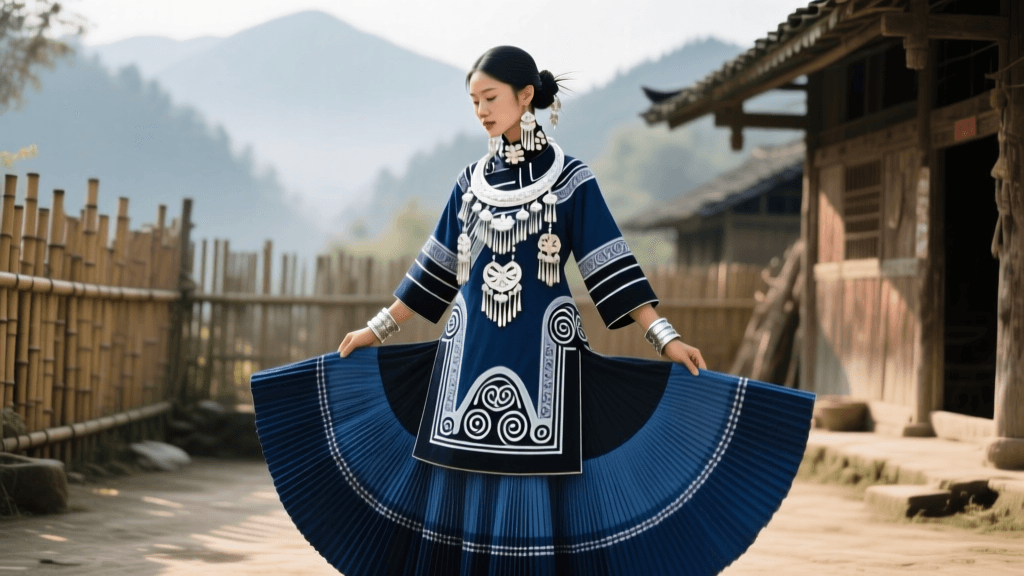 Guizhou Miao Dress: Pleated Skirts & Silverwork Guide