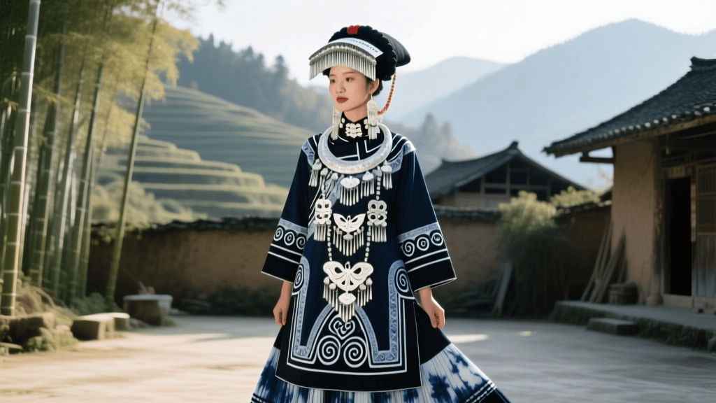 Traditional Guizhou Miao Silver And Batik Dress Guide