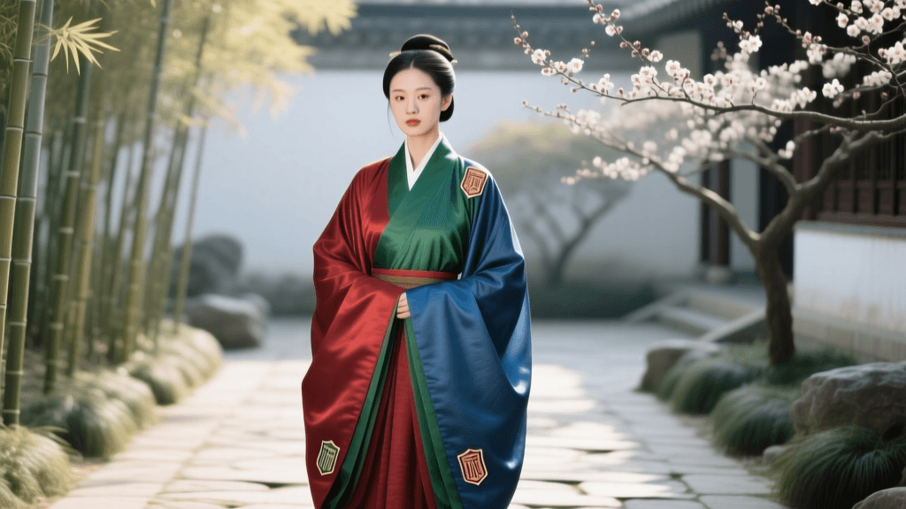 Imperial Hanfu Color Codes and Mandarin Squares Guide