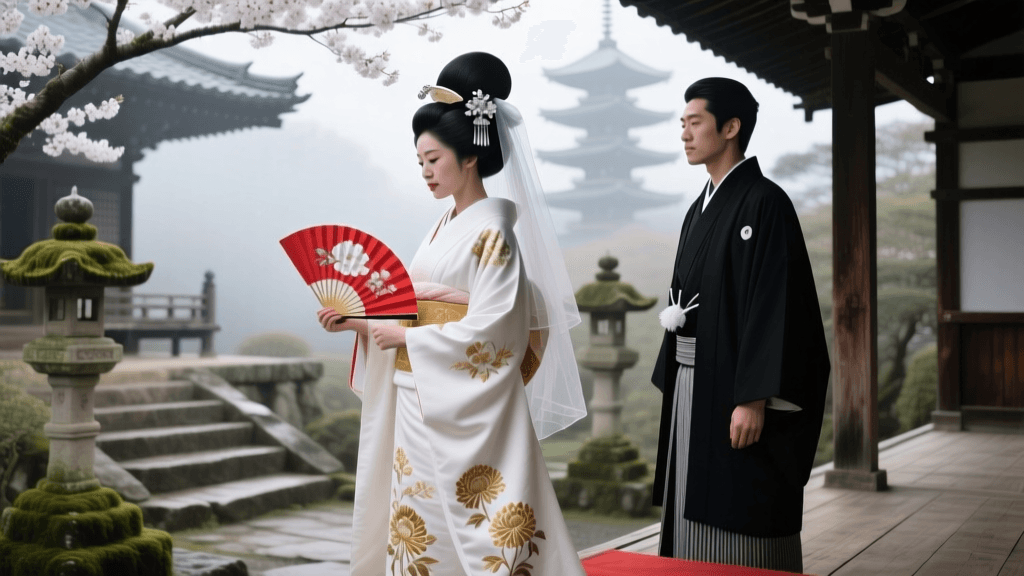 Guide to Japanese Wedding Kimono: Shiromuku and Iro-Uchikake