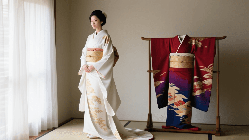 Guide to Japanese Wedding Kimono: Shiromuku and Irochakake