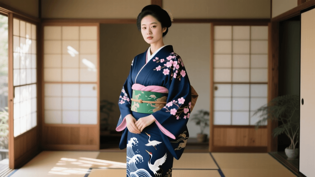 A Guide to Japanese Kimono Color and Motif Symbolism