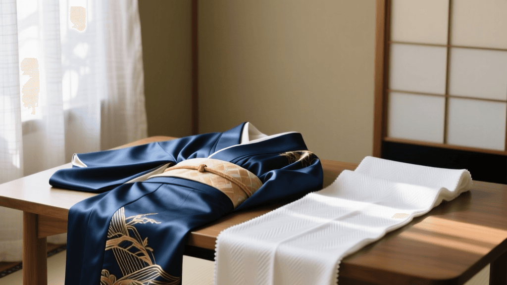 Silk vs Synthetic Kimono Fabrics: A Craftsmanship Guide