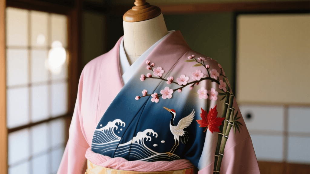 Decoding Kimono Motifs: Colors, Seasons, and Symbolism