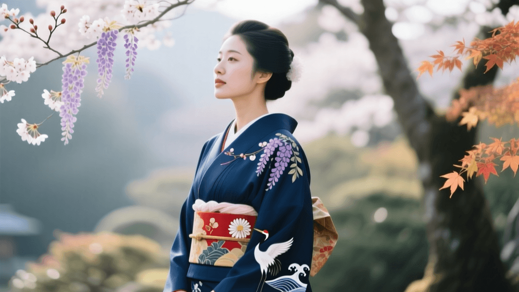 Decoding Kimono Motifs: Color and Pattern Symbolism