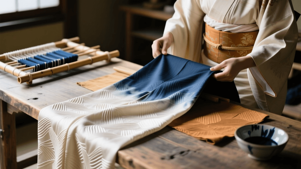 Decoding Kimono Fabrics: Silk Weaves and Dyeing Guide