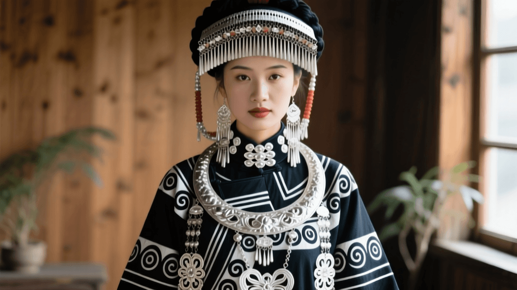 Miao Provincial Dress: Guizhou Silverwork & Batik