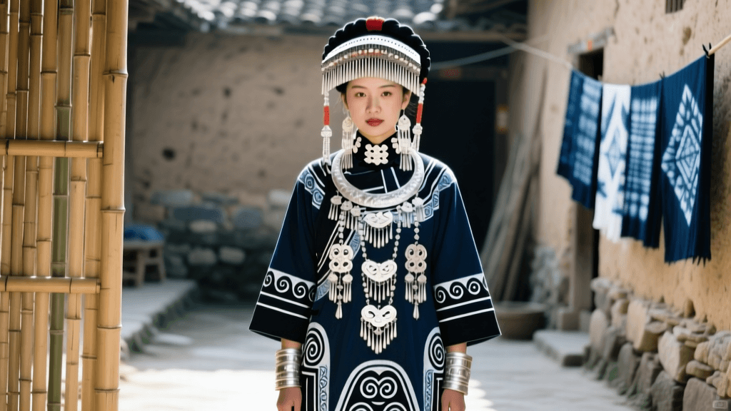 Miao Ethnic Clothing: Indigo Batik and Silver Traditions
