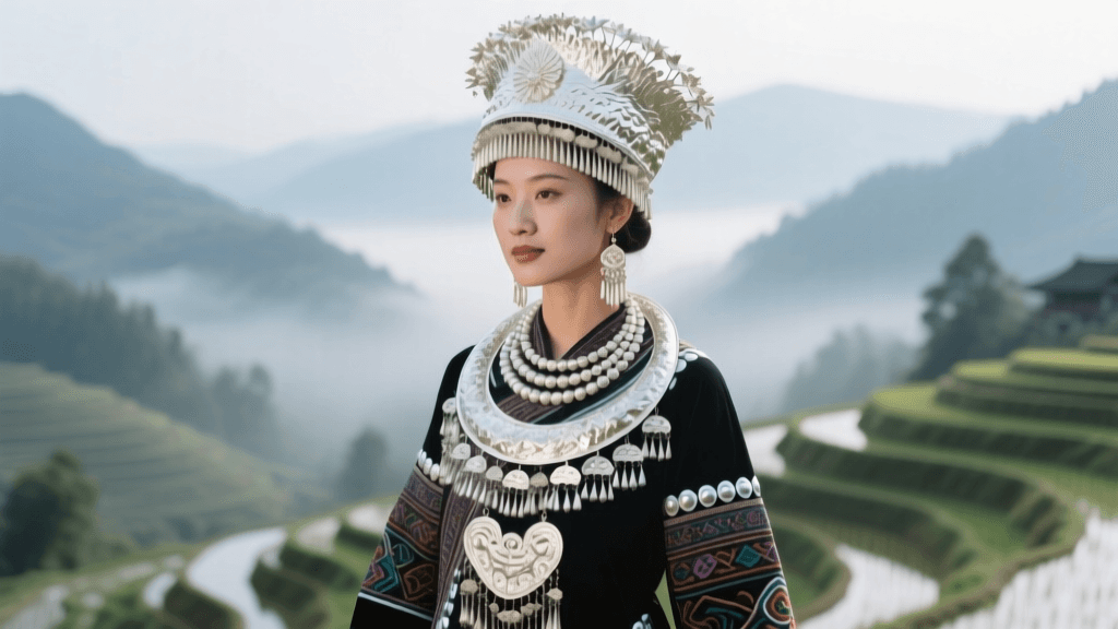 Miao Provincial Dress: Guizhou Silverwork & Embroidery Guide