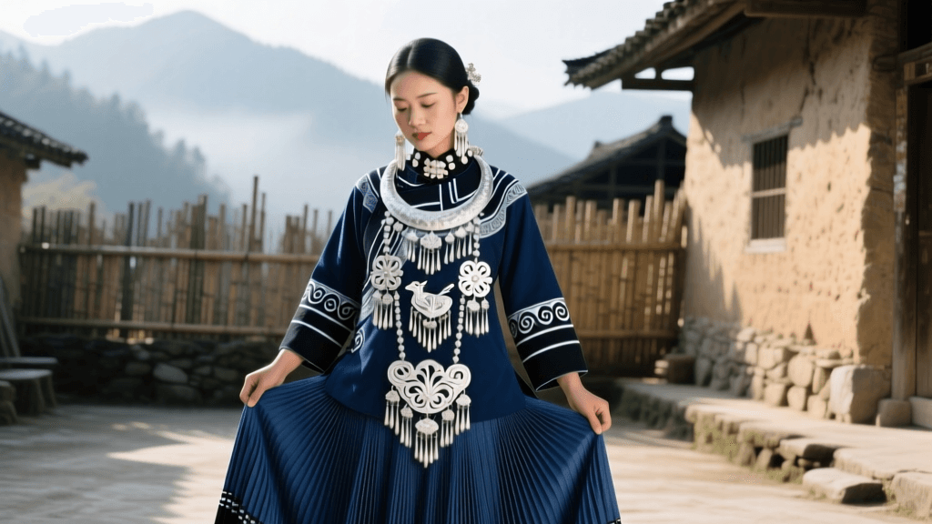 Miao Silver Jewelry & Pleated Skirts: Guizhou Folk Dress Guide